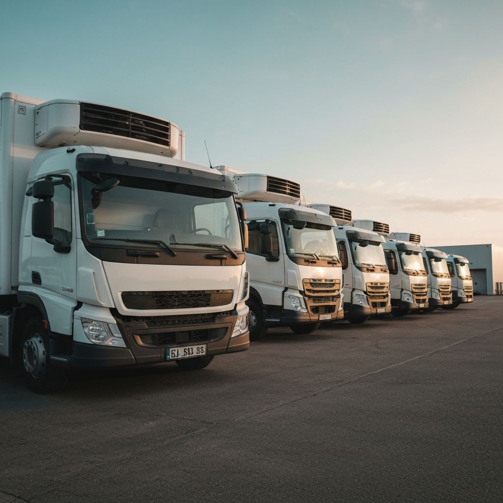 Verdantis refrigerated truck fleet
